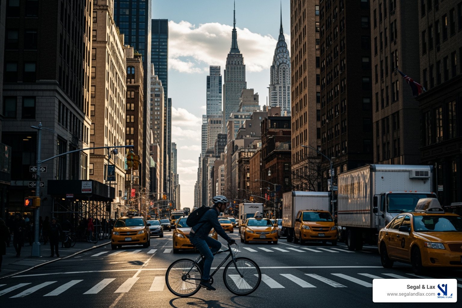 bicycle accident Manhattan